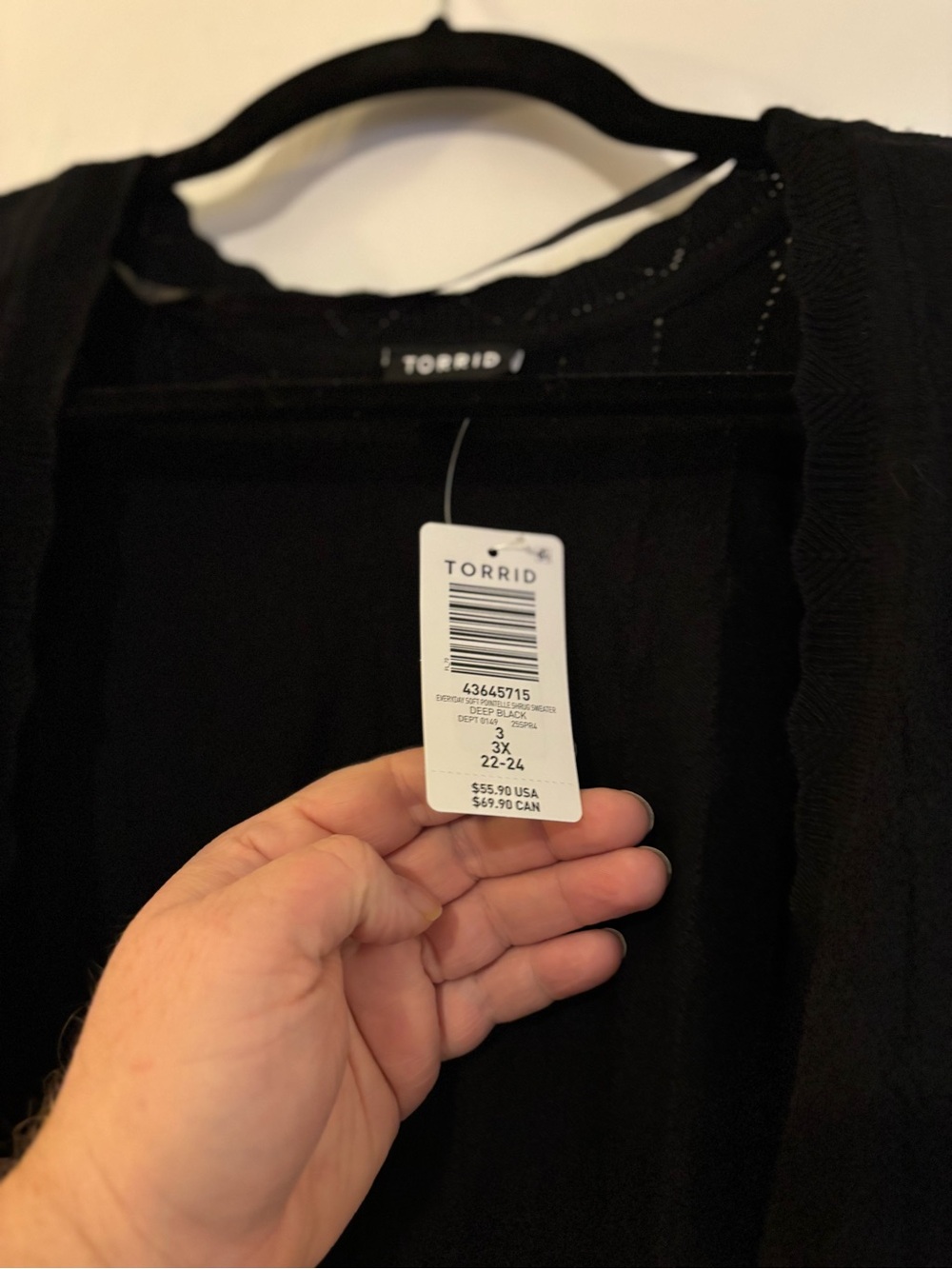 Torrid Pointelle Shrug - Picture 2 of 5
